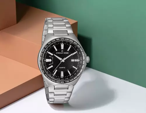 Zegarek JORDAN KERR L1067 IPS Czarna Tarcza 5