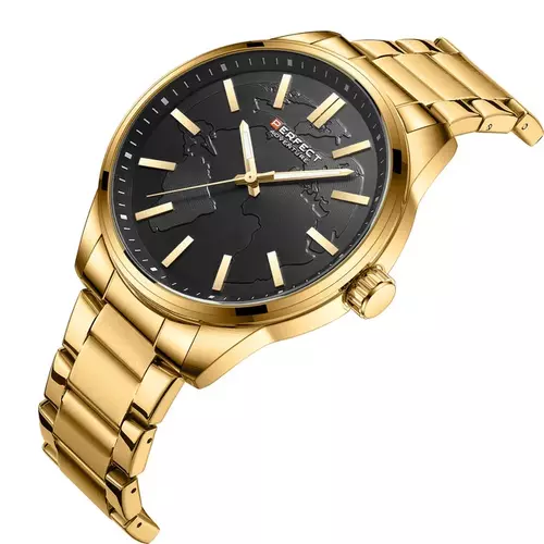 Zegarek PERFECT M106-05  METAL GOLD 2