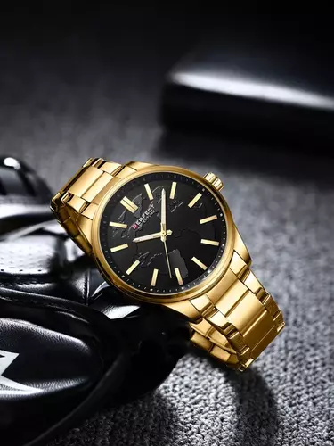 Zegarek PERFECT M106-05  METAL GOLD 3