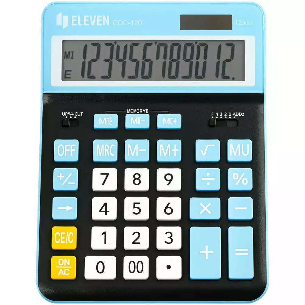 Kalkulator ELEVEN CDC120BK-CY