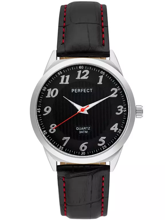 Zegarek Kwarcowy PERFECT C203-05 PNP TARCZA CZARNA