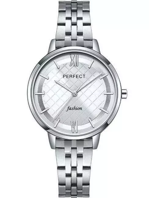 Zegarek Kwarcowy PERFECT S362-01 IPS tarcza silver