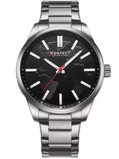 Zegarek Kwarcowy PERFECT M106-03 IPS tarcza czarna