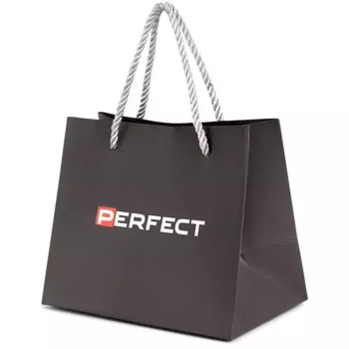 Torba papierowa PERFECT szara