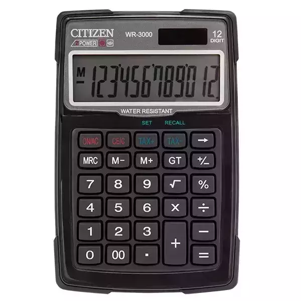 Kalkulator CITIZEN WR3000 Czarny