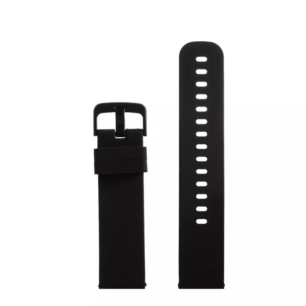 Pasek Chermond A301R Silikon 20mm czarny