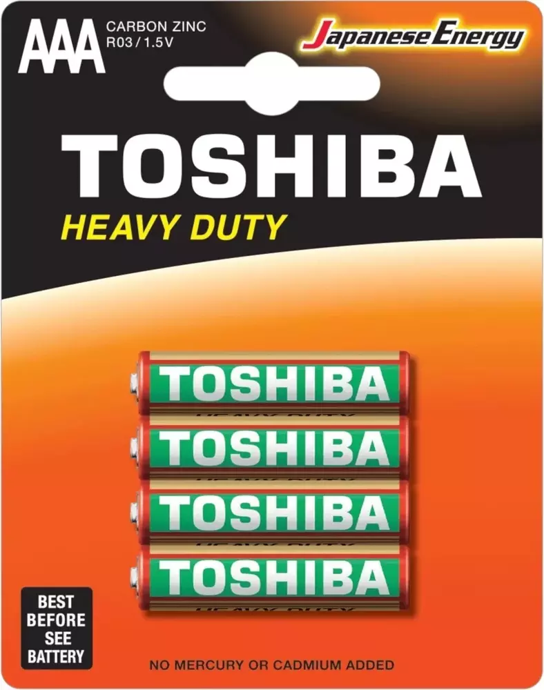 Bateria Toshiba R3 AAA - blister pak. po 4szt.