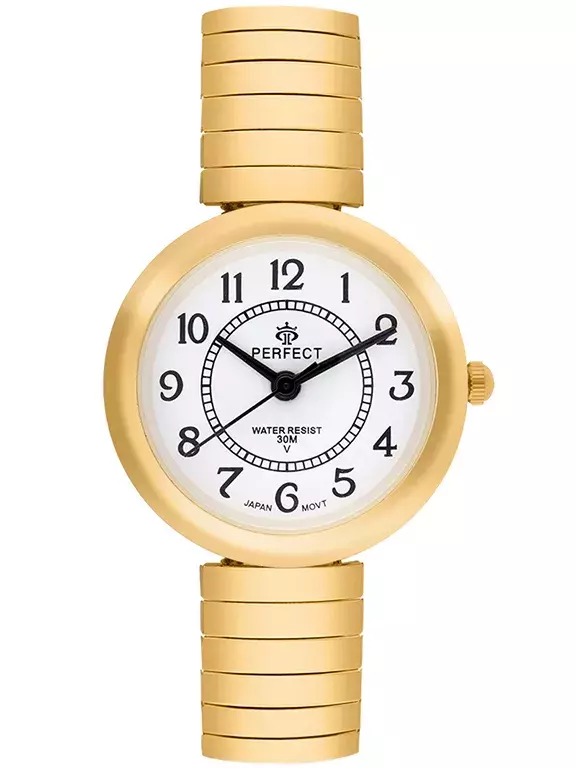 Zegarek PERFECT gumka damska gold XD556-02