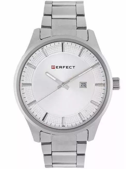 Zegarek PERFECT M105 -09 SILVER TARCZA SREBRNA