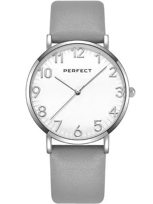 Zegarek PERFECT E342-01 IPS PASEK SZARY