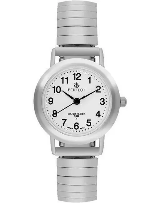 PERFECT GUMKA Damska  X008-02 SILVER tarcza SILVER