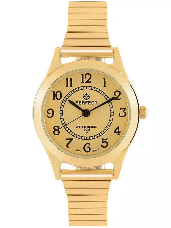 PERFECT GUMKA Damska  XD446-06 GOLD  tarcza GOLD
