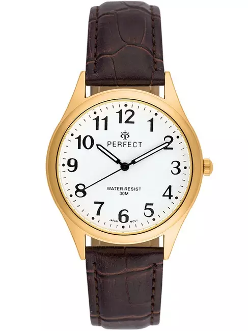 Zegarek Kwarcowy PERFECT C409D-10 GOLD