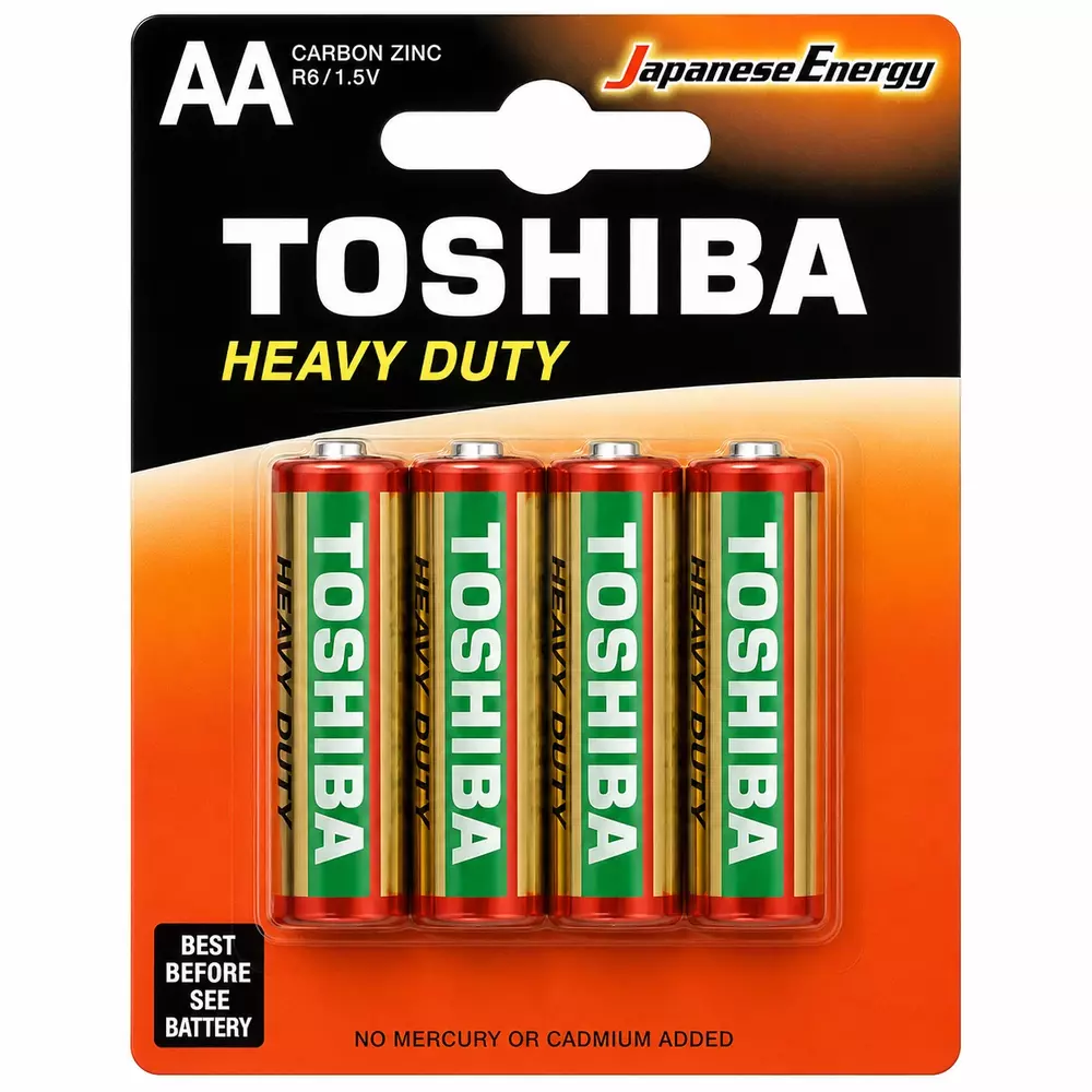 Bateria Toshiba R6 AA - blister pak. po 4szt.