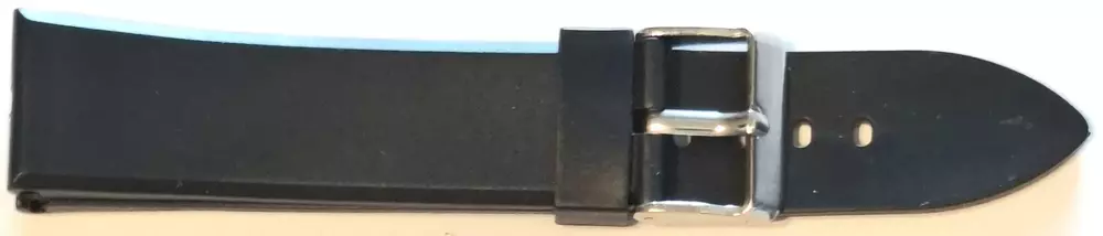 Pasek do  zegarka PCV 12  20mm czarny
