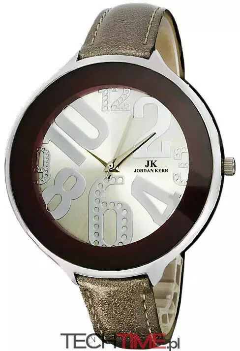Zegarek Jordan Kerr W1025 pasek brązowy