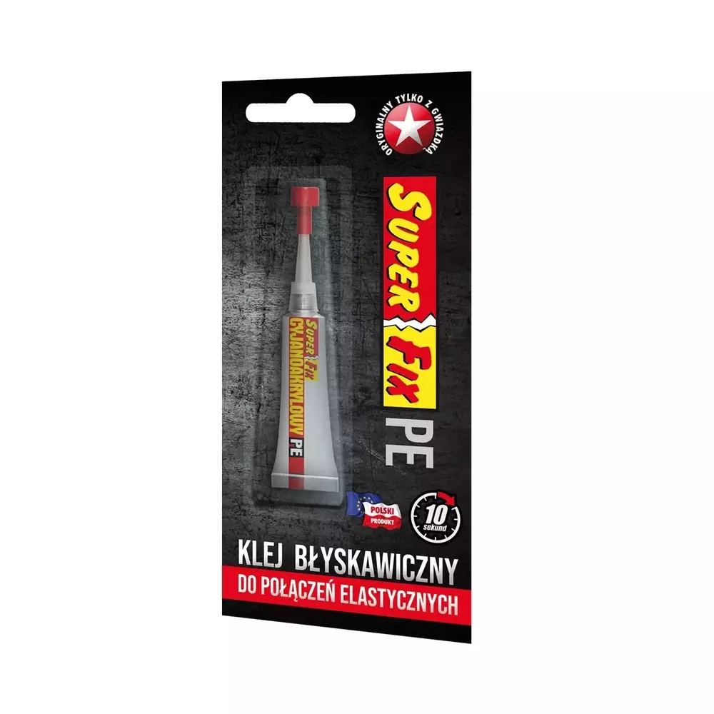 Klej SUPER FIX cyjanoakrylowy PE