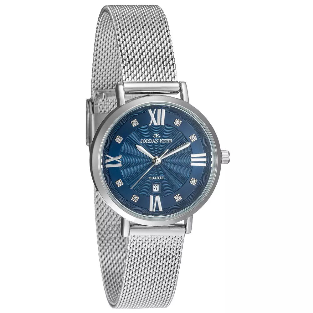 Zegarek JORDAN KERR P9006 IPS Granatowa Tarcza