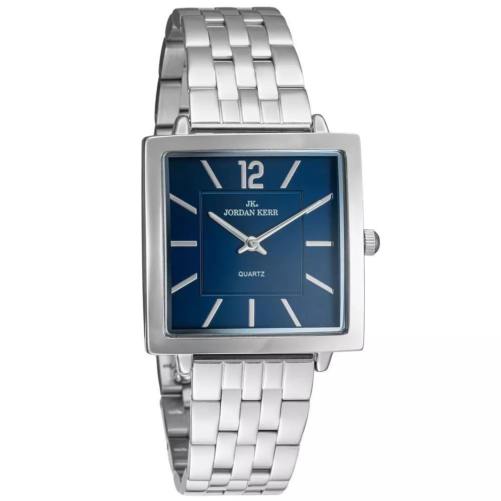 Zegarek JORDAN KERR P9010 IPS Granatowa Tarcza