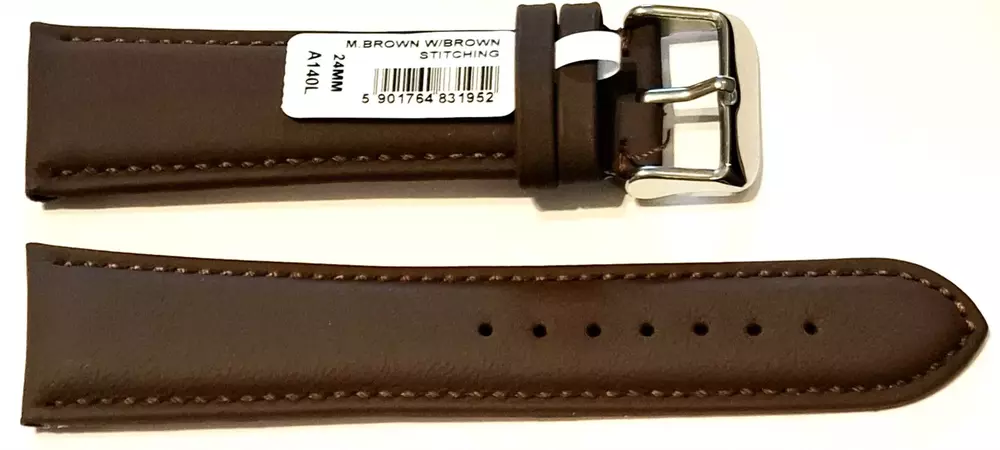 Pasek Chermond A140L M.BRĄZOWY 24MM