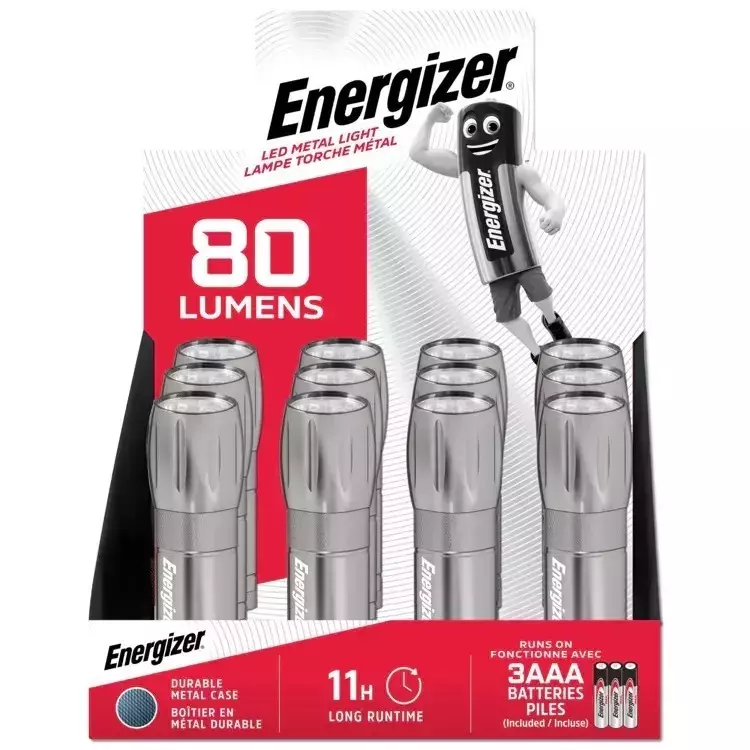 Latarka Energizer 80 lumenów Metal Light