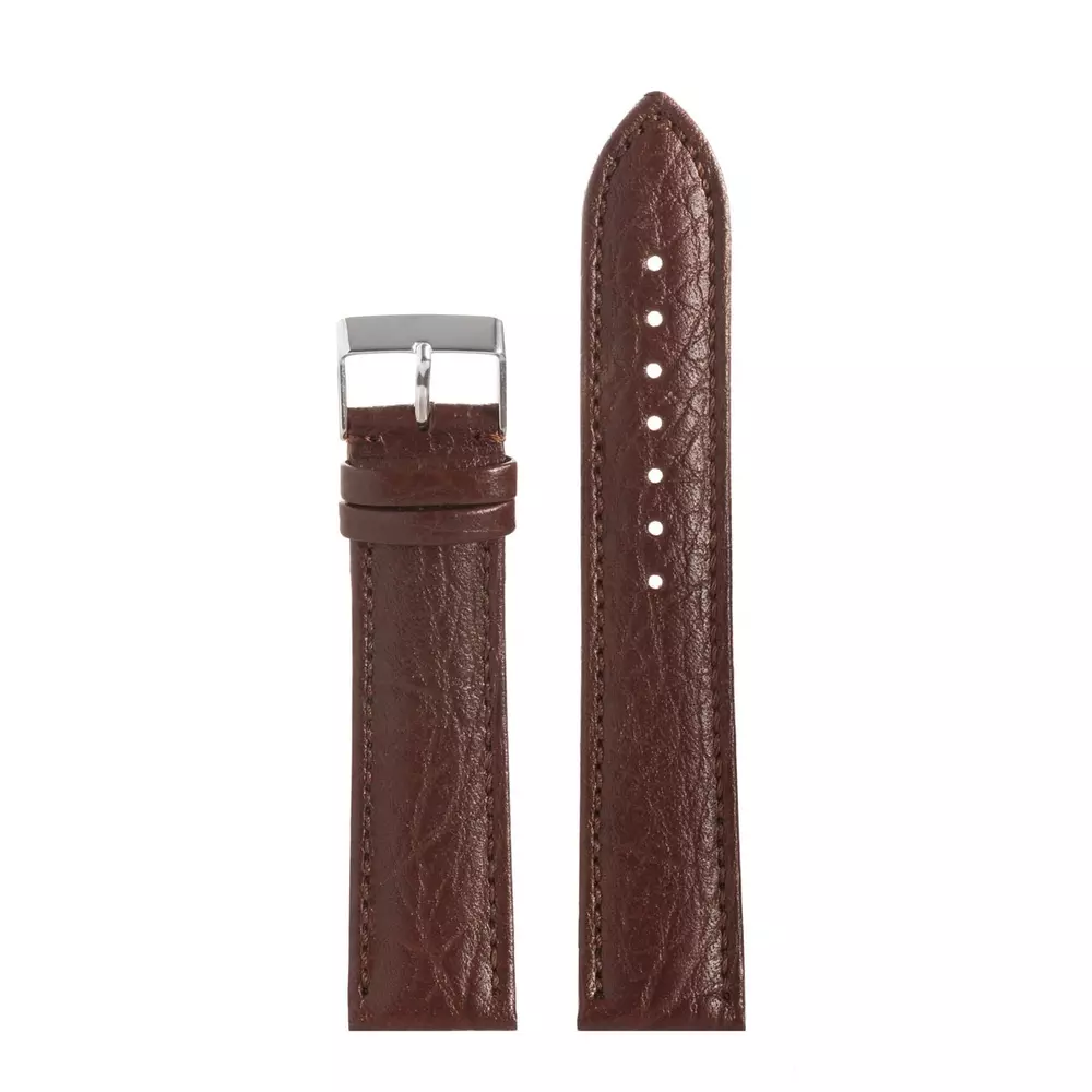 Pasek Chermond A247L 18mm Ciemno Brązowy