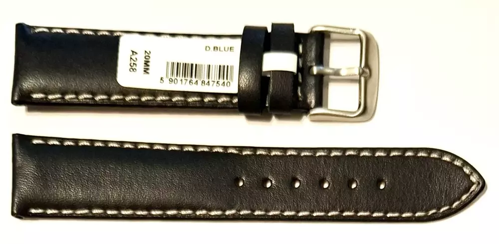 Pasek Chermond A258 22mm Granatowy