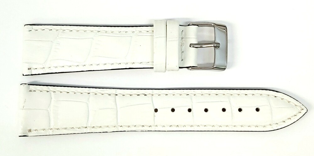 Pasek CHERMOND A198 BIAŁY 20MM
