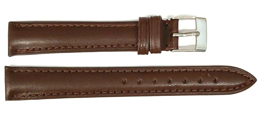 Pasek CHERMOND A199 CIEMNO-BRĄZOWY 18MM