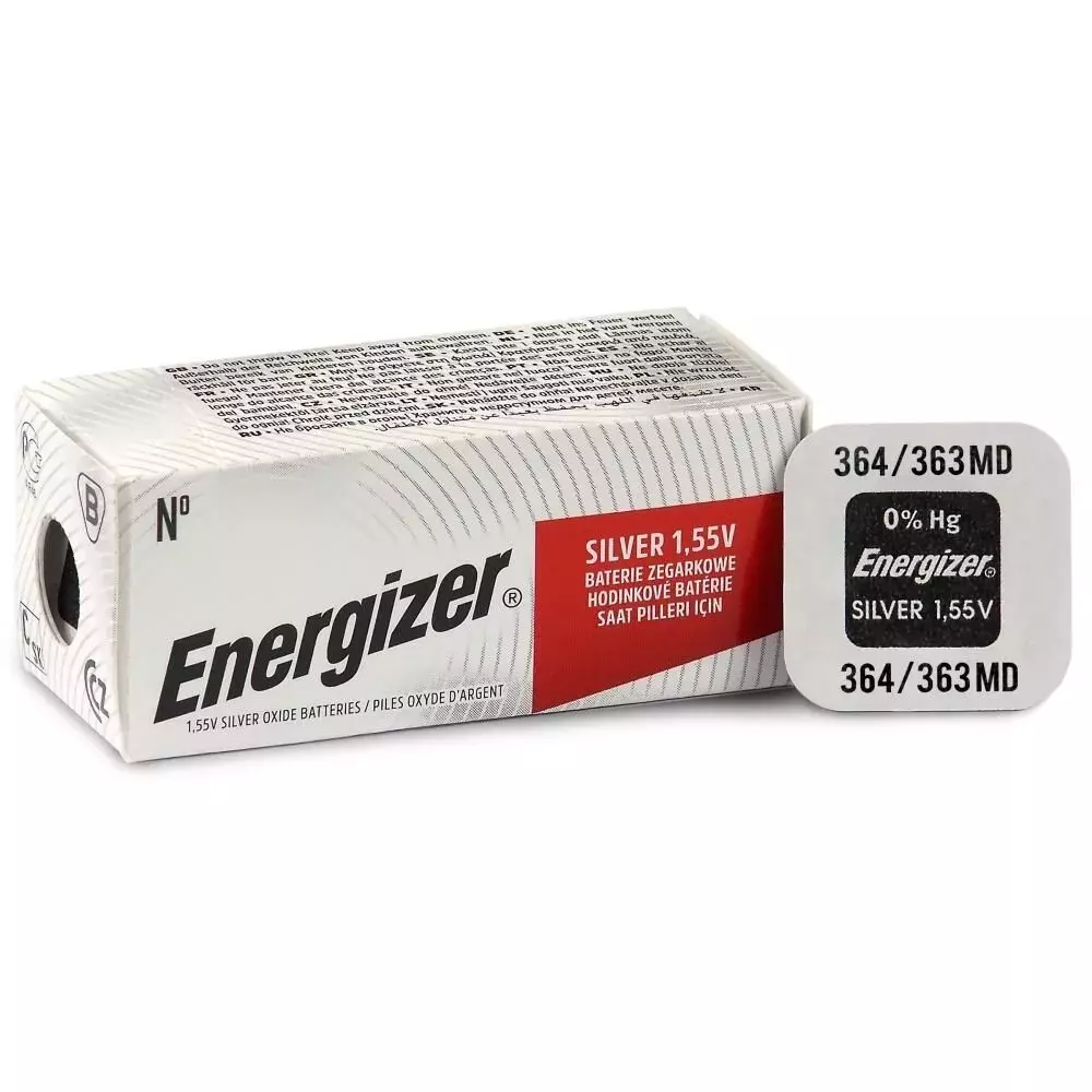 Bateria Energizer SR 621 SW (364/363) małe blistry - pudełko 10 szt.
