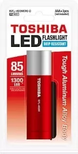 Latarka Toshiba Mini LED 85 lum KFL-403M Czerwona