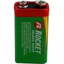 Bateria Rocket 9V shrink S1 cynkowa