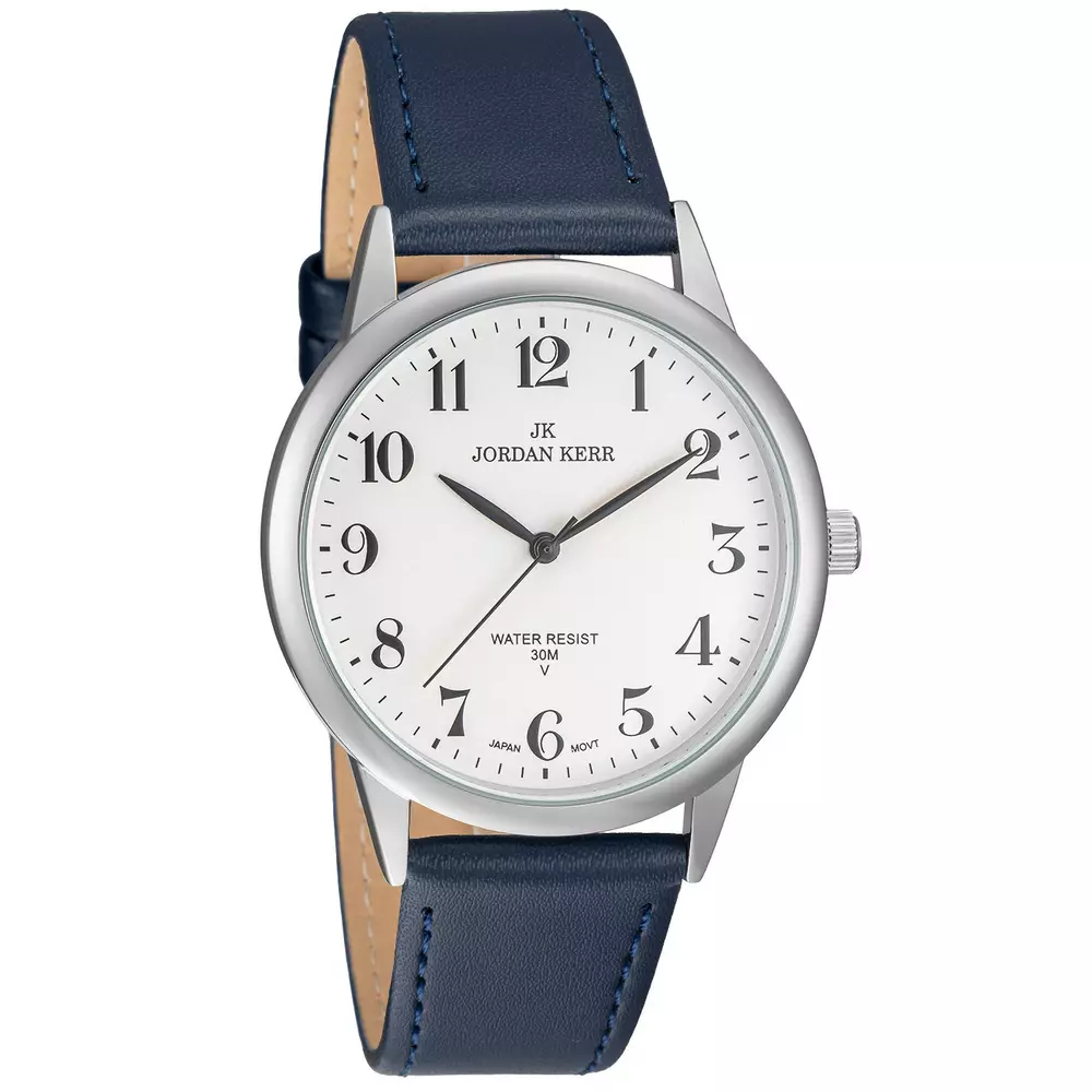 Zegarek JORDAN KERR LG001-06 IPS STANDARD MĘSKI pasek granatowy