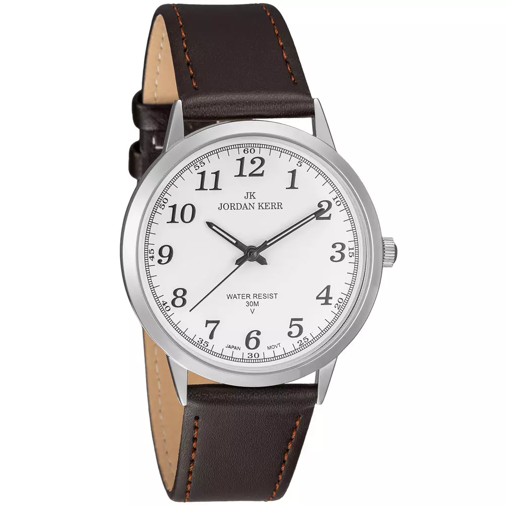 Zegarek JORDAN KERR LG002-04 IPS STANDARD pasek brązowy