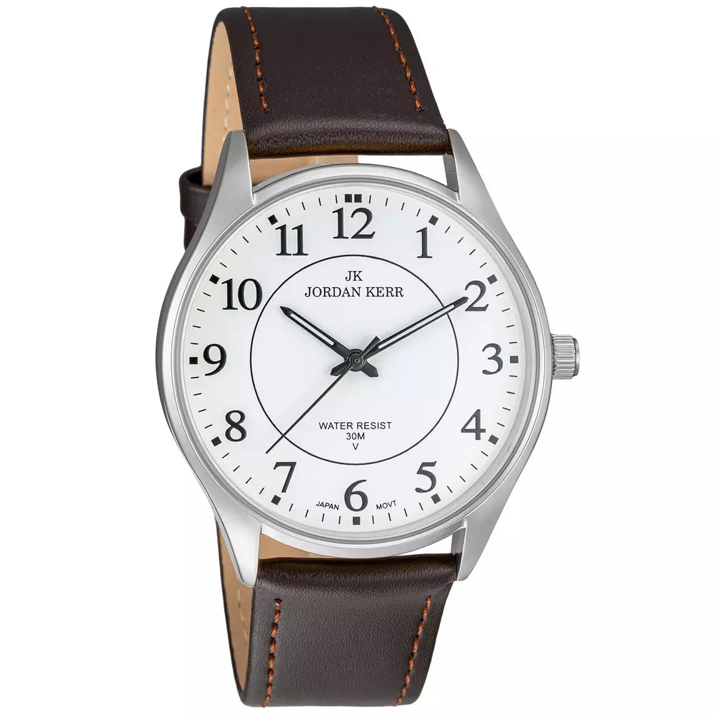 Zegarek JORDAN KERR LG004-04 IPS STANDARD pasek brązowy