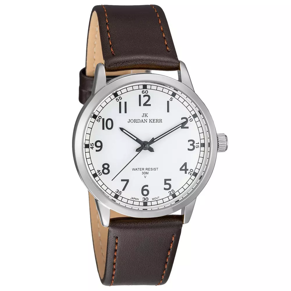 Zegarek JORDAN KERR LG009-04 IPS STANDARD pasek brązowy