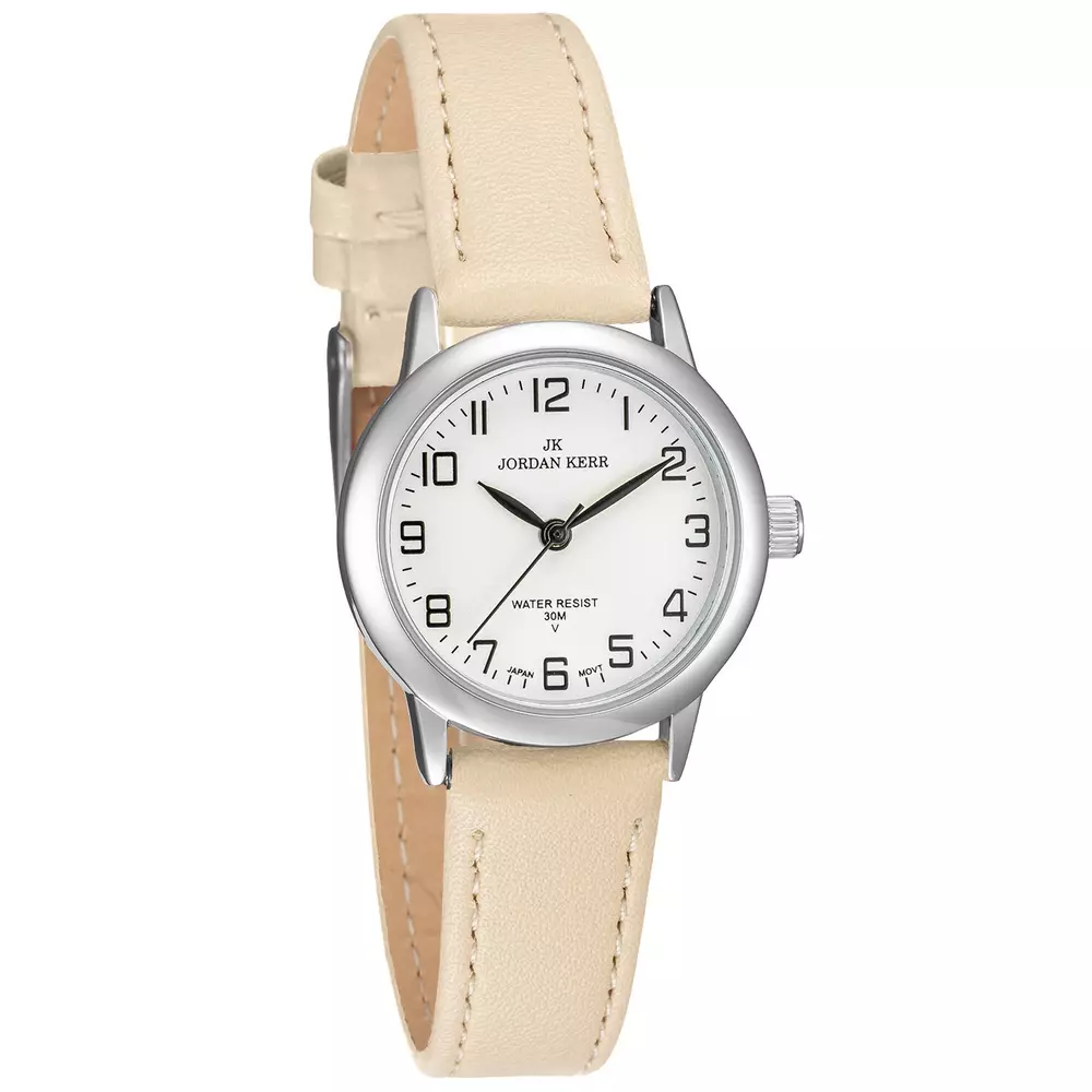 Zegarek JORDAN KERR LL014-05 IPS STANDARD PASEK KREMOWY