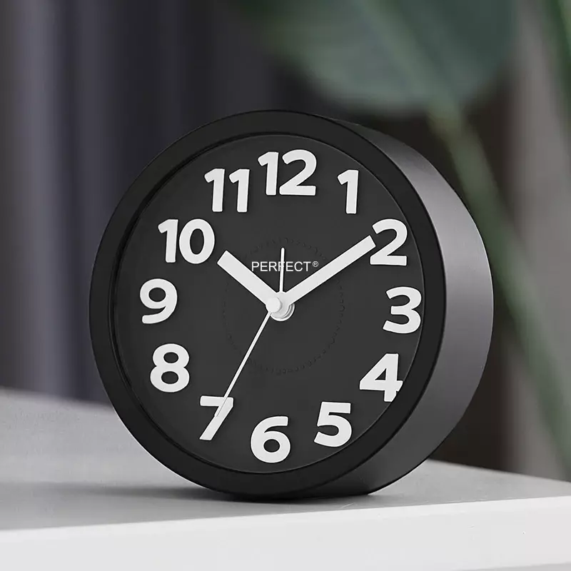 Budzik Kwarcowy Perfect FX-036 biały