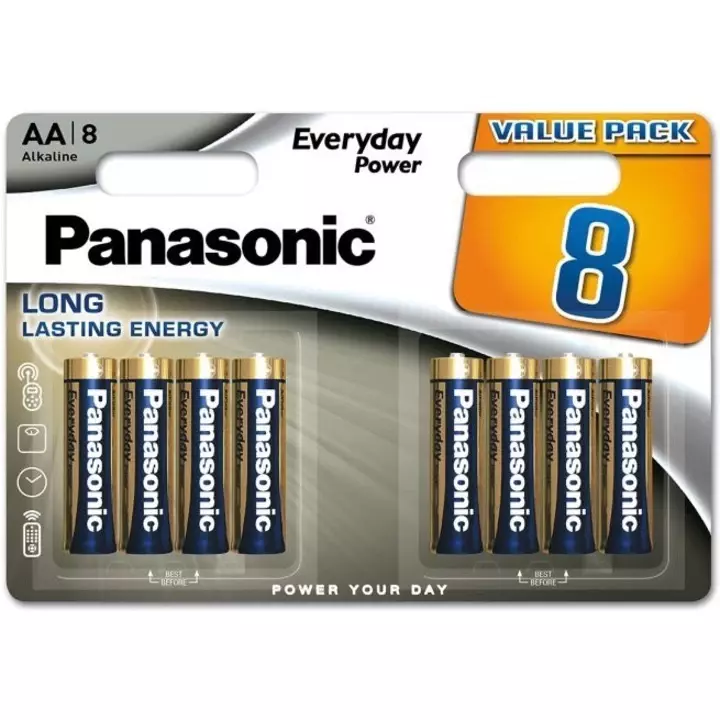 Bateria Panasonic LR6 AA Everyday Power- blister 8 szt.