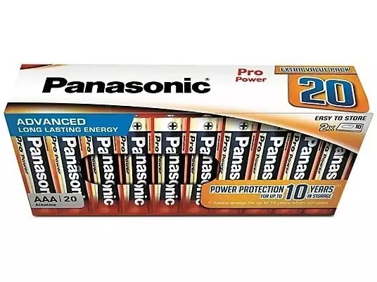 Bateria Panasonic LR3 Pro Power B20 - cena za 20sztuk