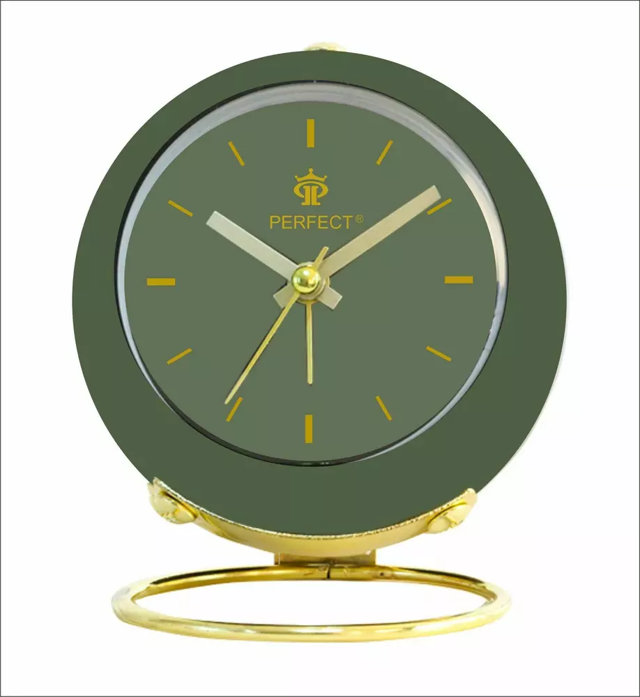 Budzik Kwarcowy PERFECT BB 09010 Zielony