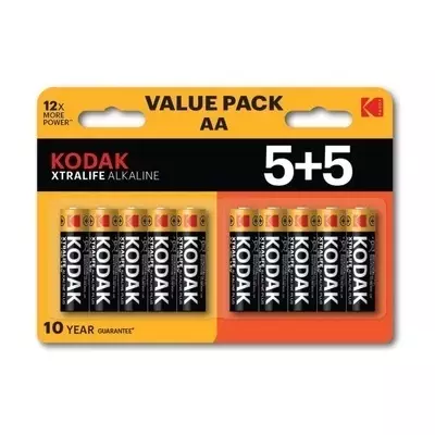 Bateria Kodak Xtralife LR6 B10 5+5