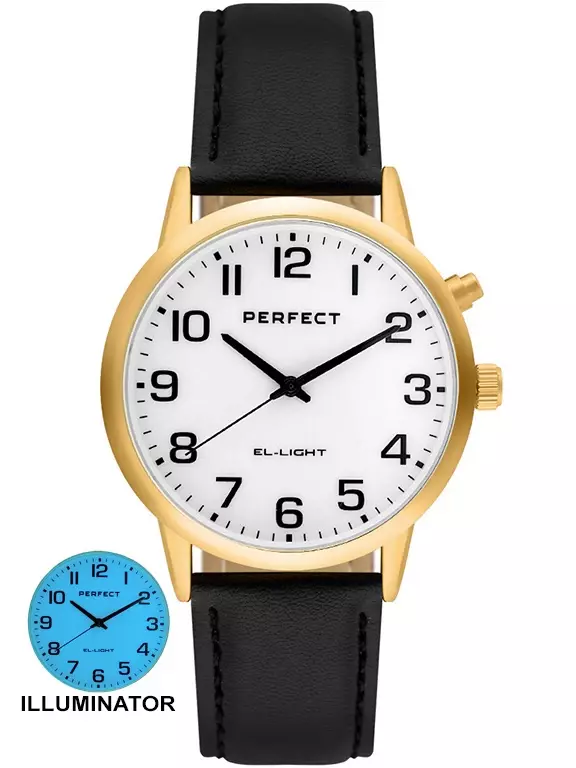 Zegarek PERFECT EL001W-04 GOLD