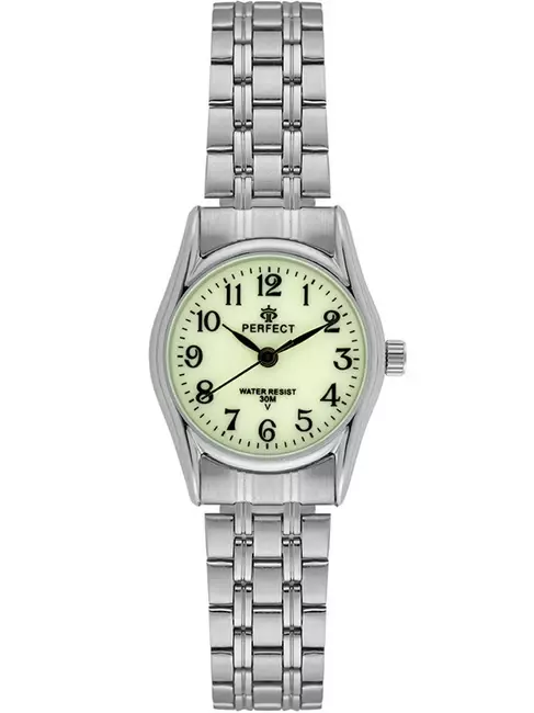 Zegarek PERFECT R02-04 Silver Metal  Damski