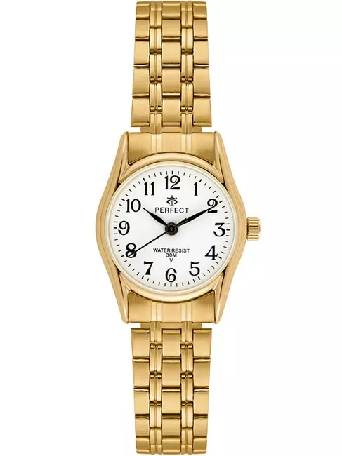 Zegarek PERFECT R02-11 Gold Metal  Damski