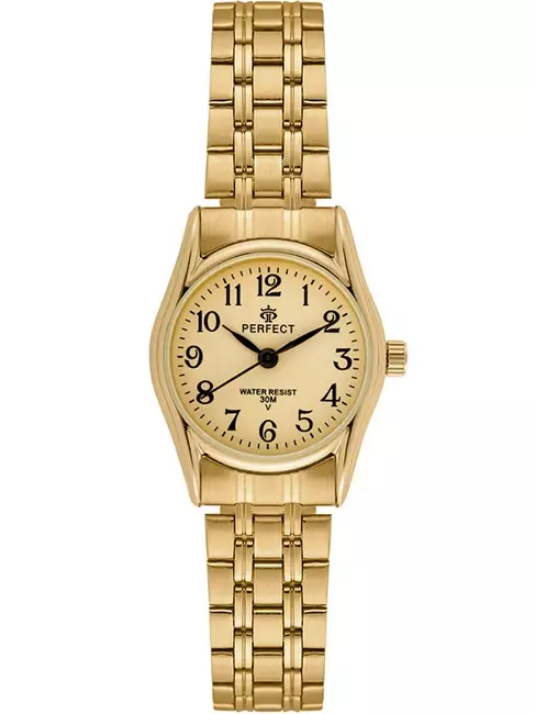 Zegarek PERFECT R02-14 Gold Metal  Damski