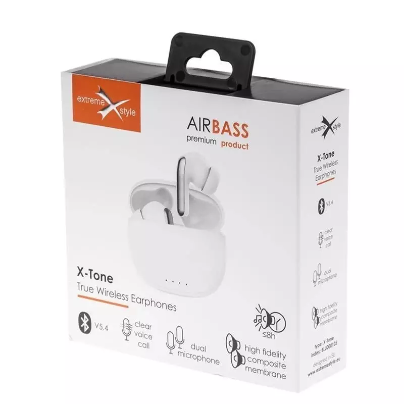 Słuchawki eXtremestyle Bluetooth stereo X-Tone X Tone białe