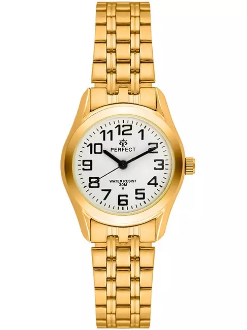 Zegarek PERFECT R01-11 Gold Metal  Damski