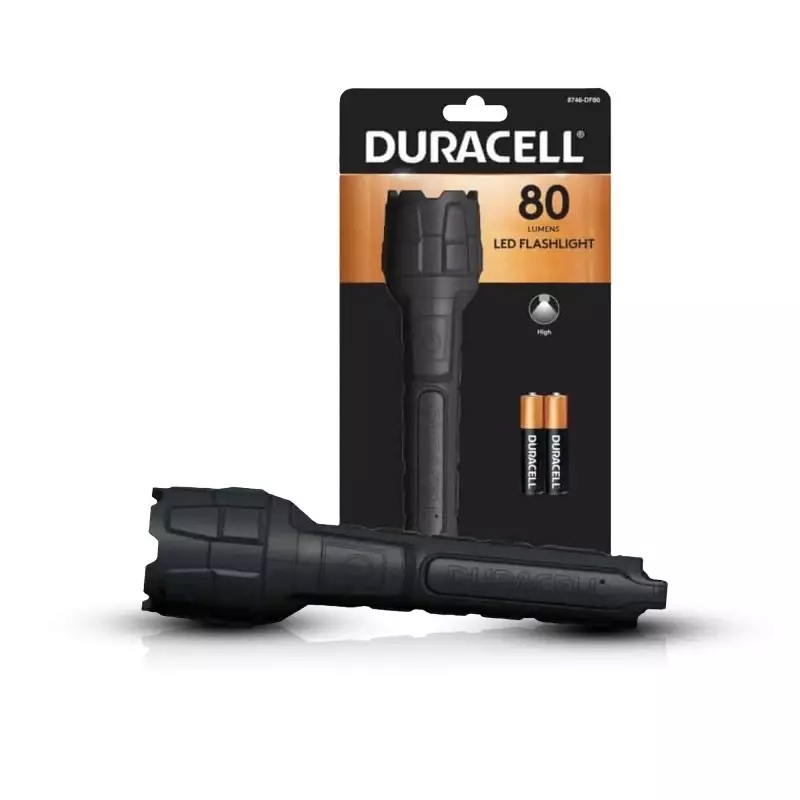 Latarka Duracell 8746 gumowa 80 lumenów