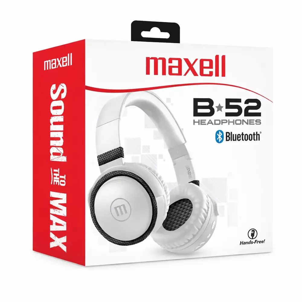 Słuchawki Maxell MLA HB-BTB52 BT Full Size White
